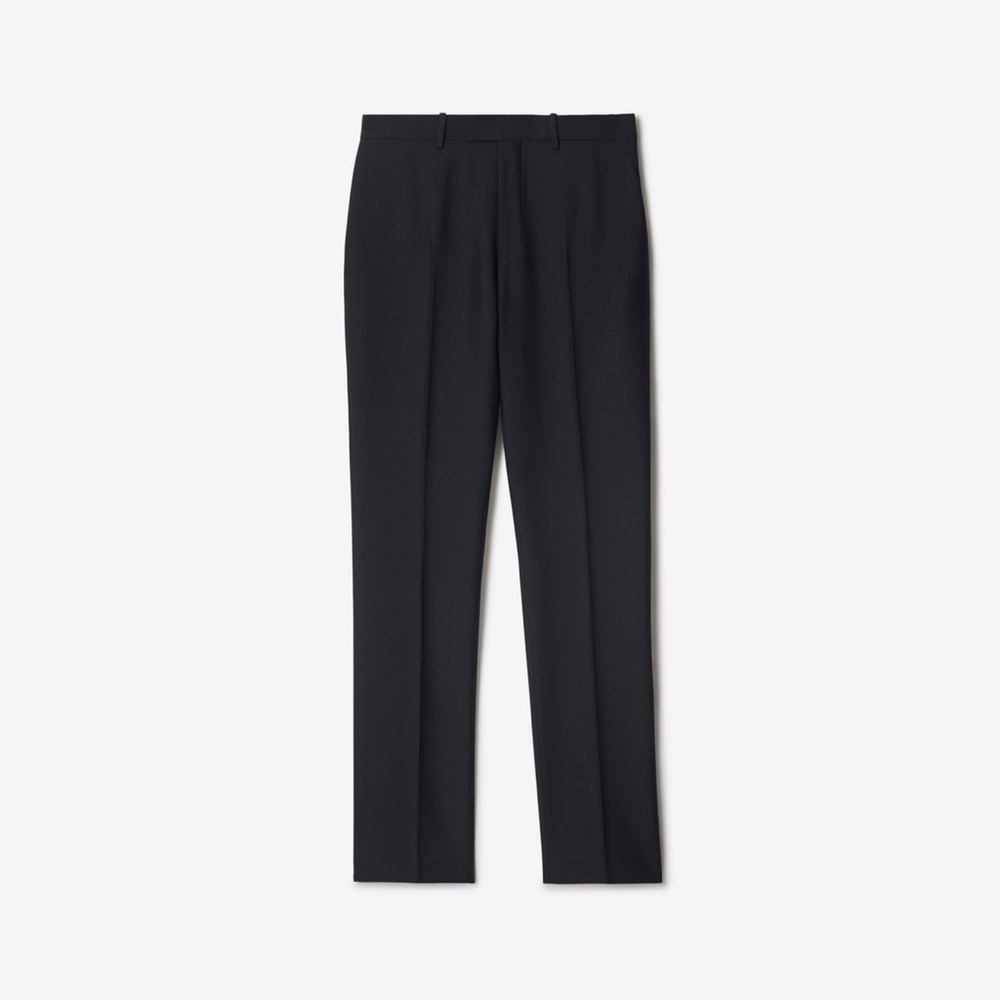Men Burberry wool tailored trousers